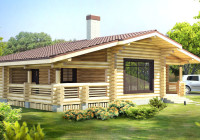 Проект одноэтажного деревянного дома: особенности, преимущества